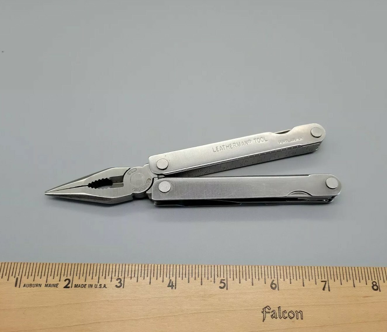 LEATHERMAN PST Multi Tool Scissors Model Dated 0398 – Silver Discontinued USA