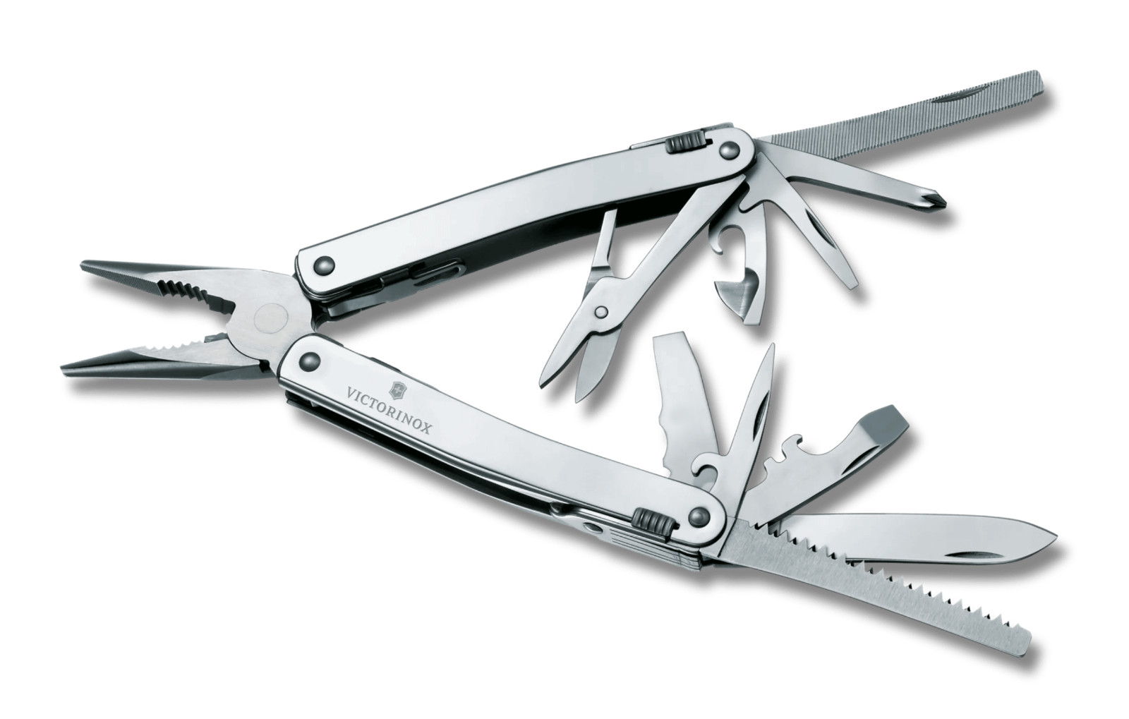 Victorinox Swiss Army Knife, SwissTool Spirit Plus Ratchet & Pouch 3.0236.N NIB