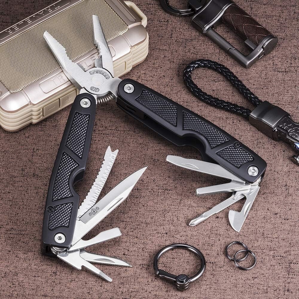 Multitool 25 in 1 Multi Tool Knife with Sheath and Bits-Survival Camping EDC
