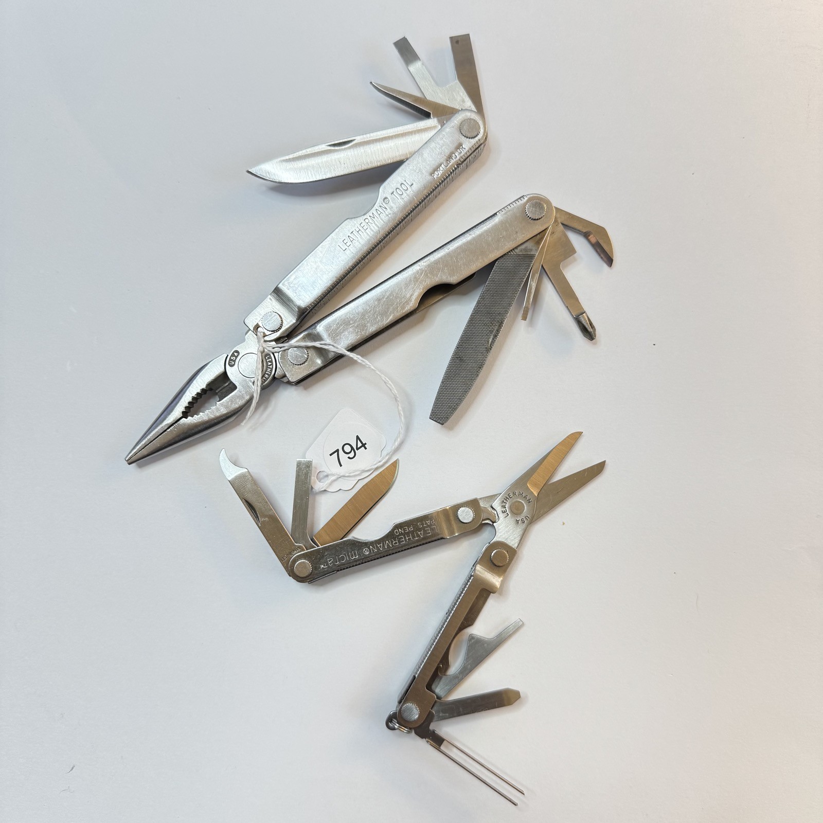 Leatherman PST and Micra Multi-Tool Pocket Knife PST is Dated 0496 #794