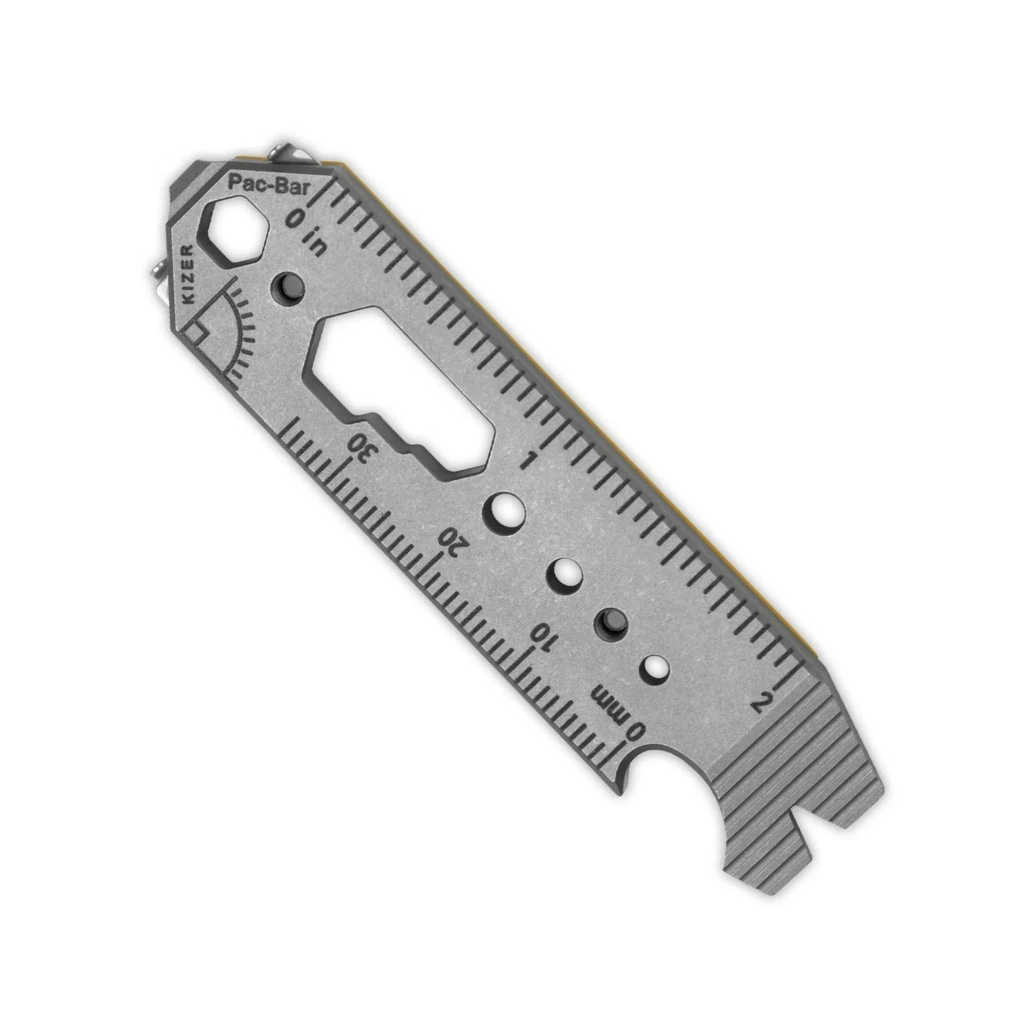Kizer Pac-Bar Titanium Blue G10 EDC Multi-Tools Pry Bottle Opener Screw Driver