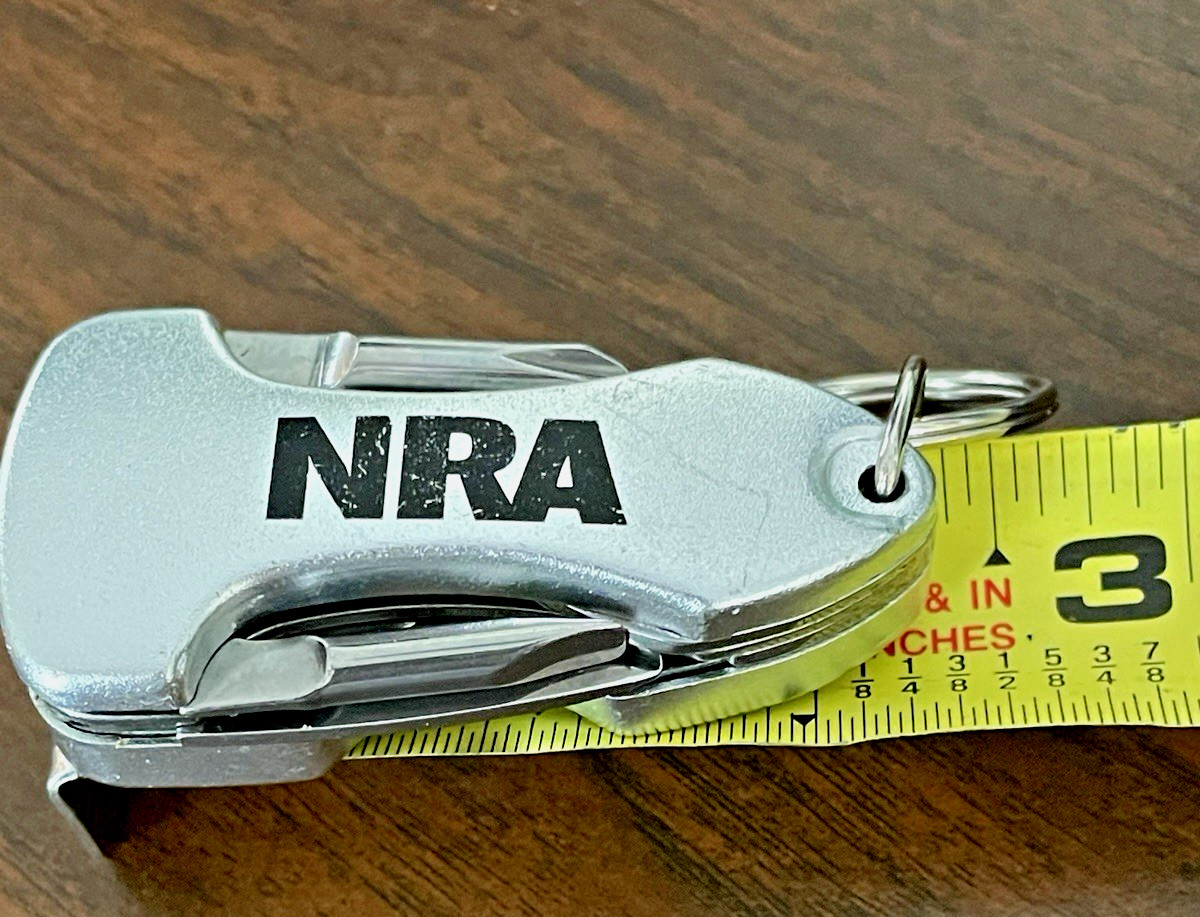 NRA Mini Multi Tool Keychain