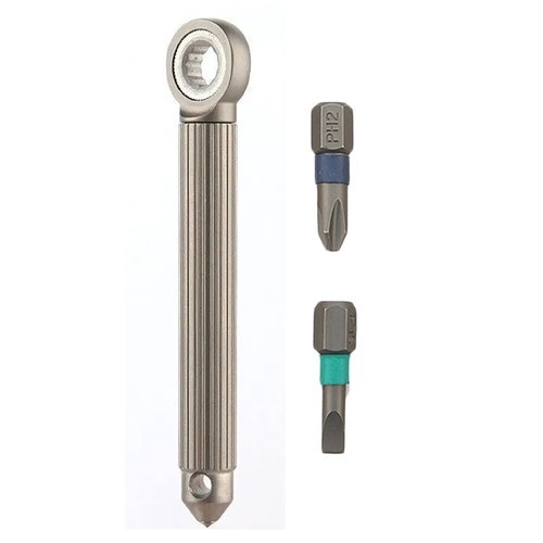 S2 steel Multi Tools Card Screwdriver Pocket Outdoor Keychain EDC New