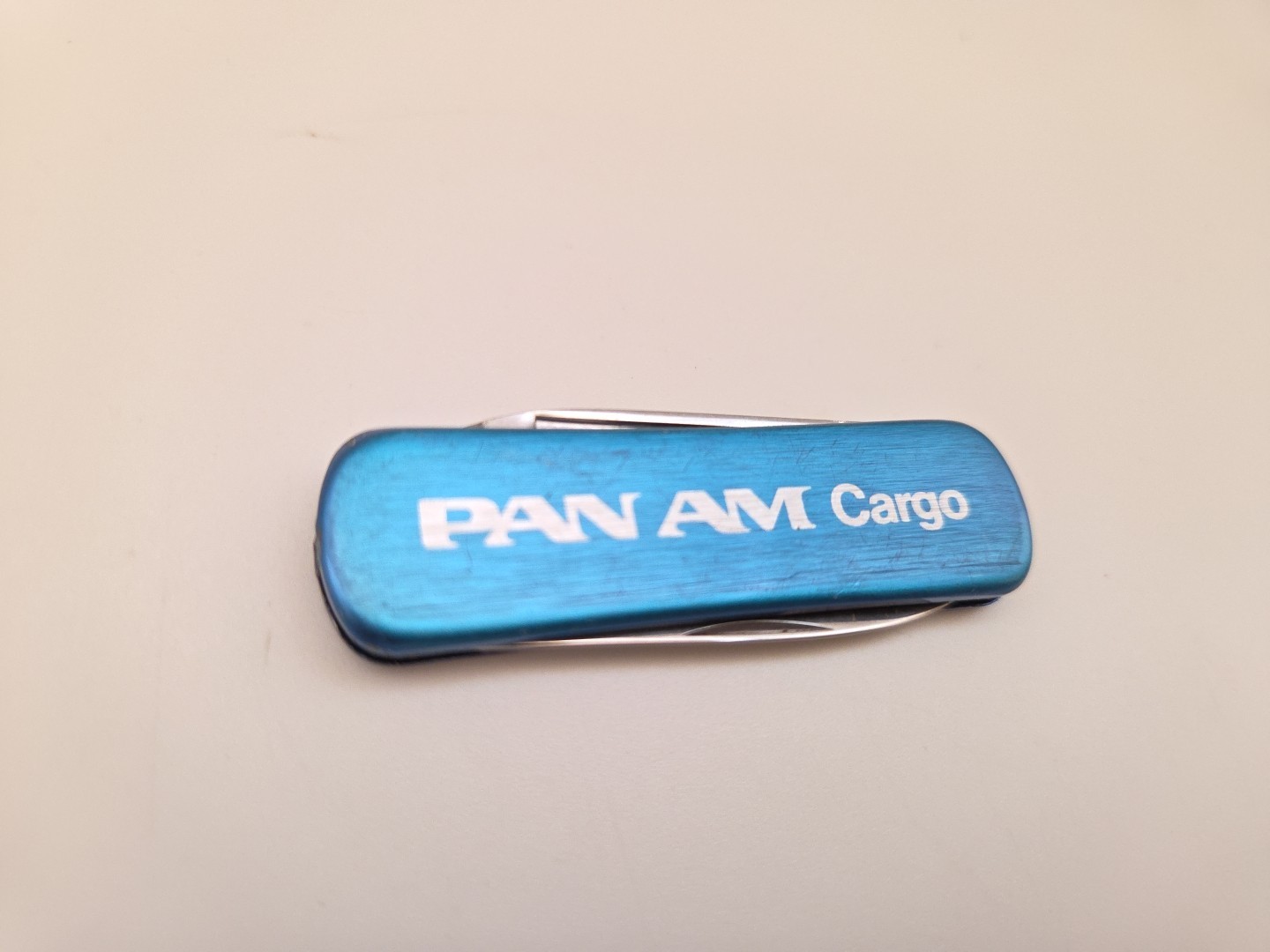 Pan American Airline Victorinox Cargo Pocket Pal Folding Knife 2 SS Blades