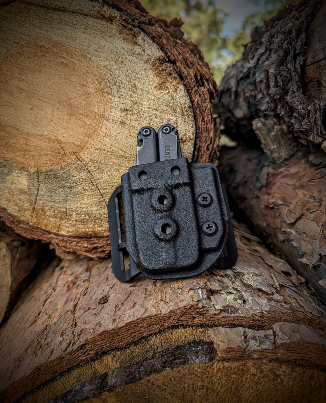 OWB Kydex Retention Sheath for Leatherman Wave / Wave+ – Veteran Made in USA