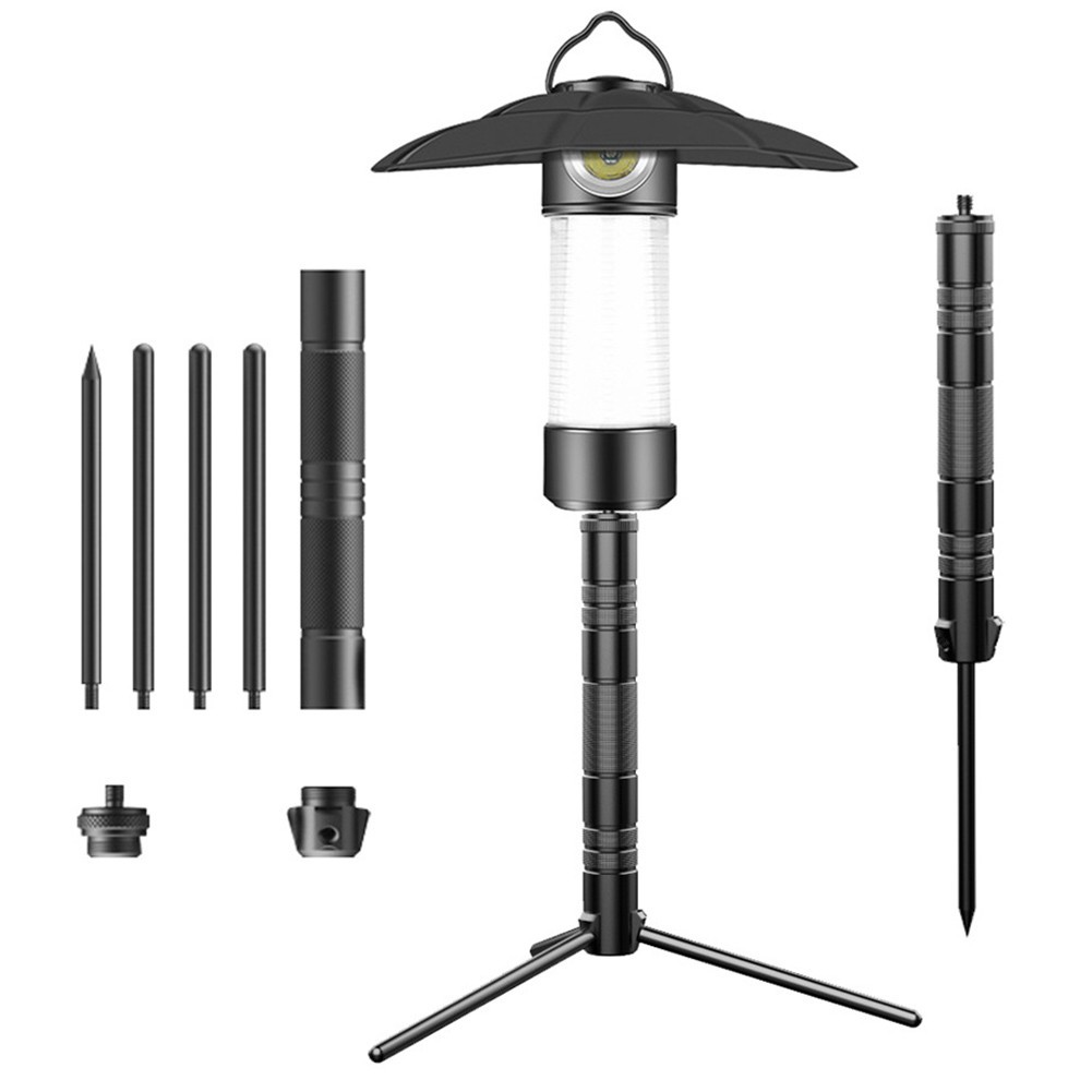 Aluminum Alloy Tripod Stand for Lantern Cameras and Fishing Lights