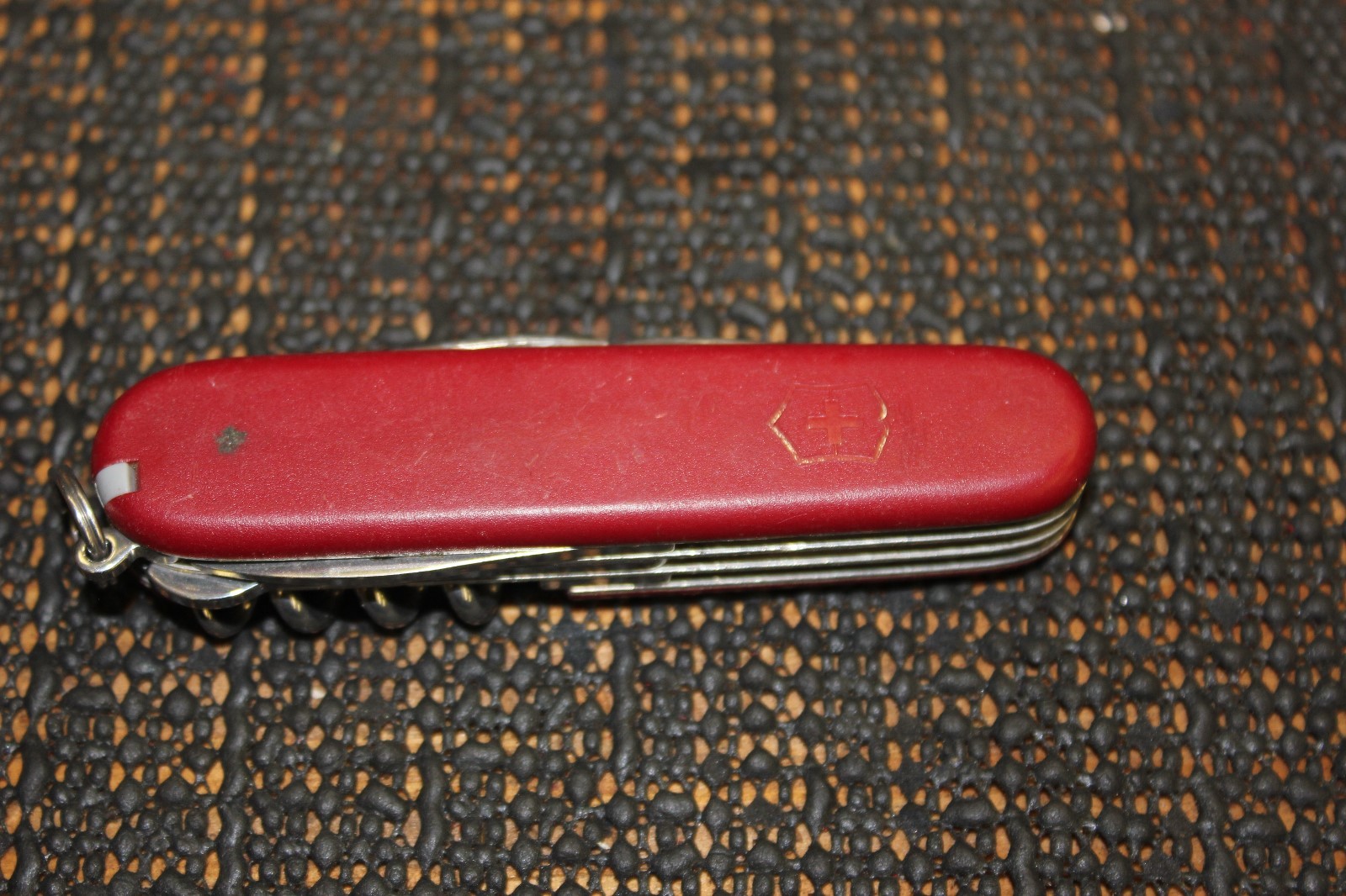 Victorinox Stainless Swiss Army Knife -officier suisse 10 function RED #770