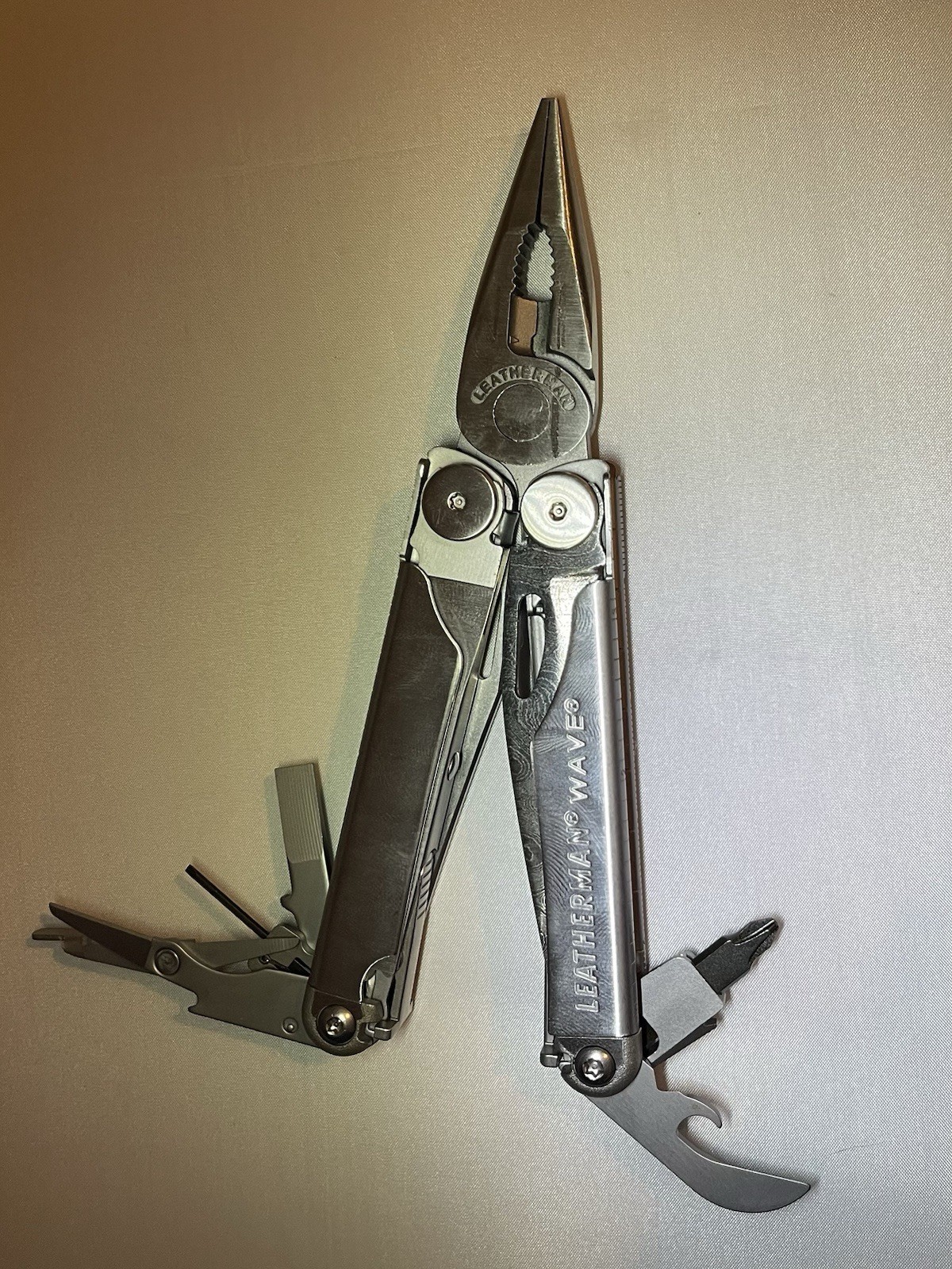 Leatherman Wave With Damascus Blade