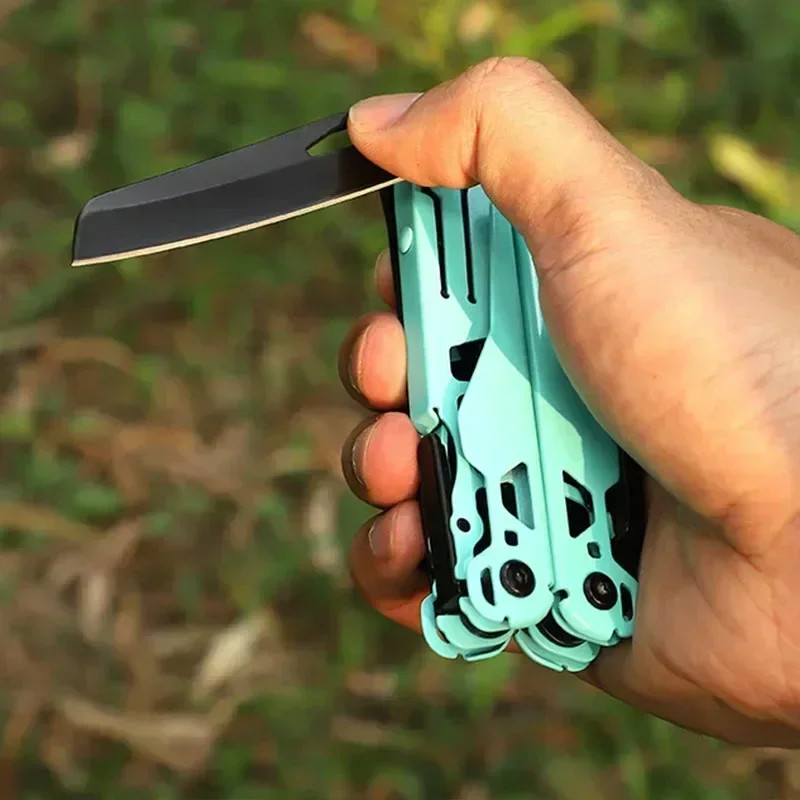 BHBT 19 in 1 Multitool Pliers Folding Knife Multi Tool Hoxagon Wrench Outdoor Ca