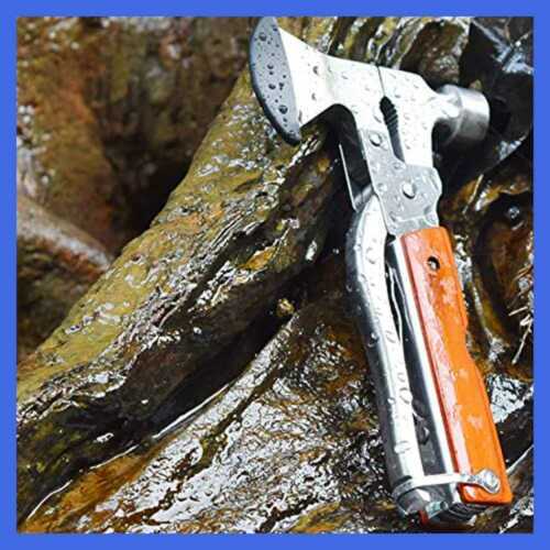 Multitool Hammer Camping Gear Accessories Survival Kits 14 in 1 Multifunction