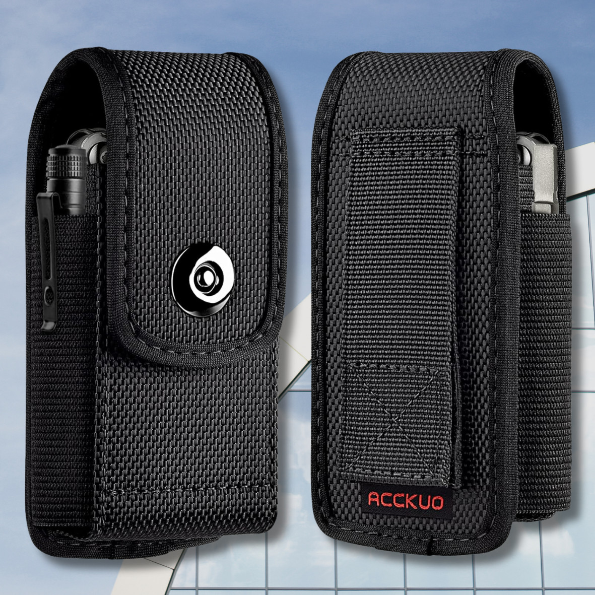 Multitool Sheath for Leatherman EDC Belt Organizer Tool Holster Pouch, Black