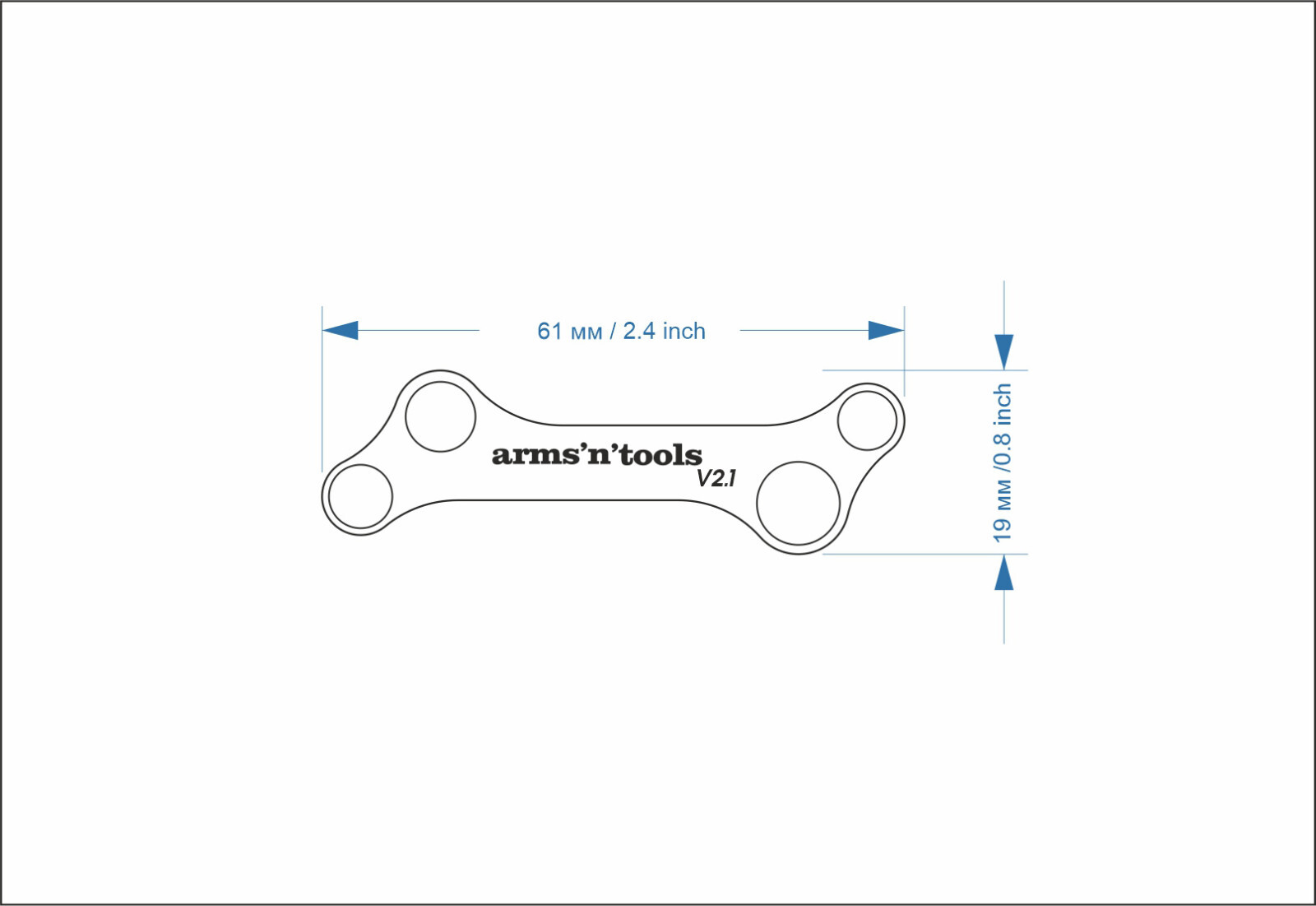NEW Wrench Multitool Spanner For Leatherman Disassembly Tool Upgrade DESIGN v2.1