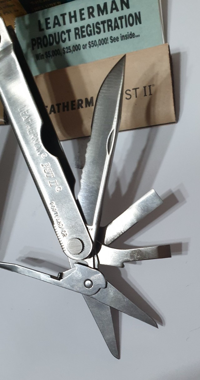 🔥 Leatherman PST II Stainless Multi-Tool New in Box Rare Retired Collectable