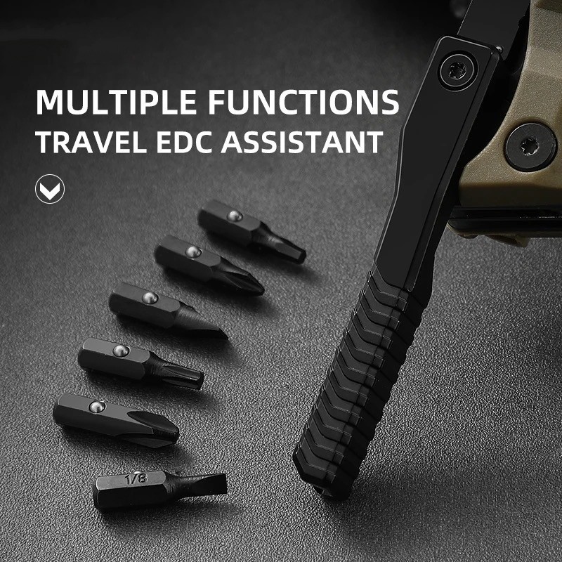 Survival Multi Purpose Tool EDC Function Knife Bugout Multifunction Multipurpose