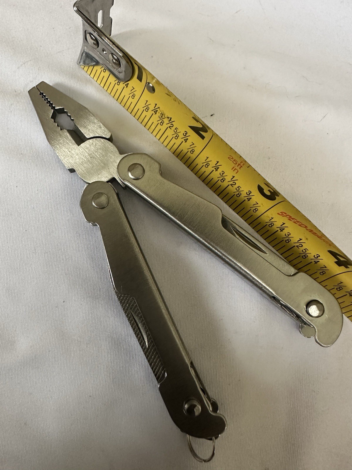 Multi-Tool 10 In 1 Folding Pliers Pocket Utility Knife w/ Sheath Branded “USAA”