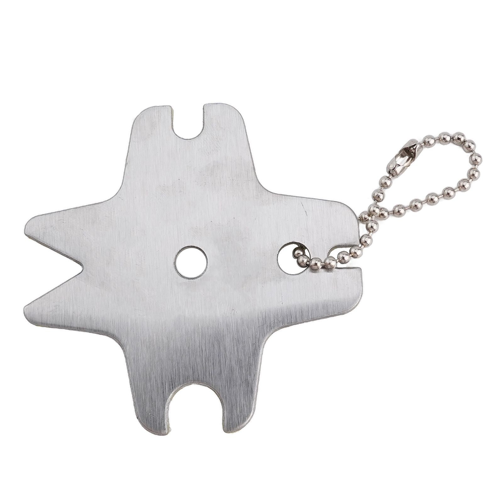 Stainless Steel BBQ Grill Scraper Grill Cleaning Tool Camping Accessories