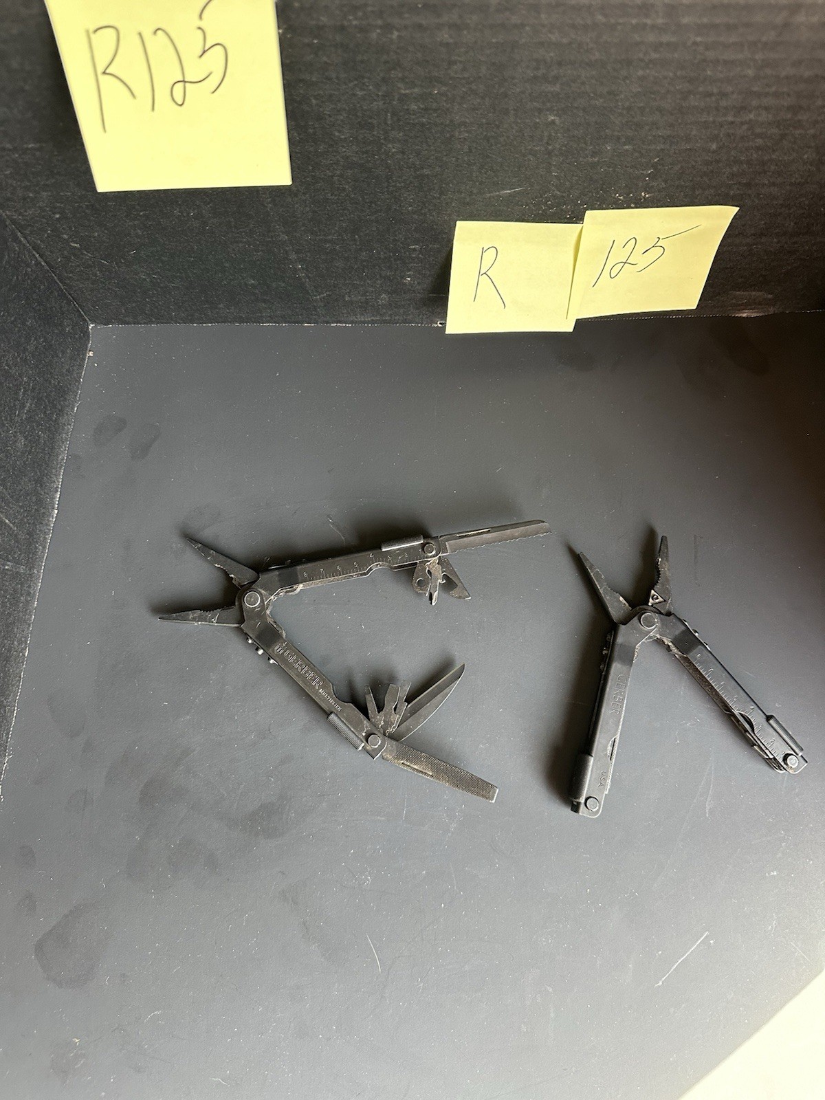 Lot of 2 Gerber Multi-Plier Multi Tools Black Folding Pliers USA