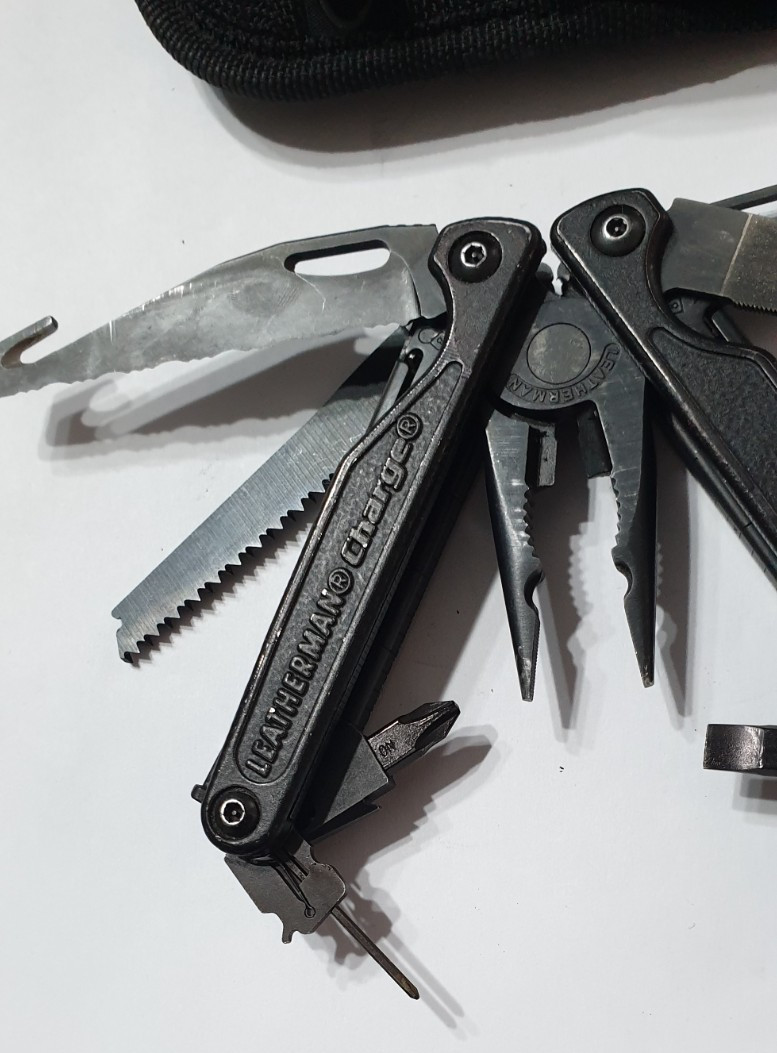 🔥 Leatherman Charge XTi 2005 BO BlackOxide Titanium Gen 1 Cap Crimper Very Rare