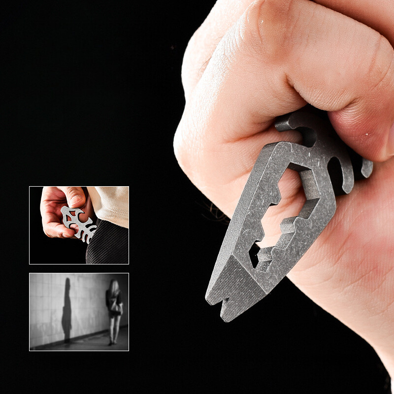 Titan Alloy Pocket Pry Bar Crowbar Portable Outdoor EDC Multi Tools