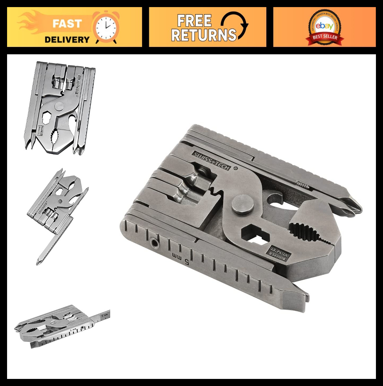22-in-1 Pocket Multi-Tool Kit with Wrenches & Allen Drivers – Versatile Tool Set