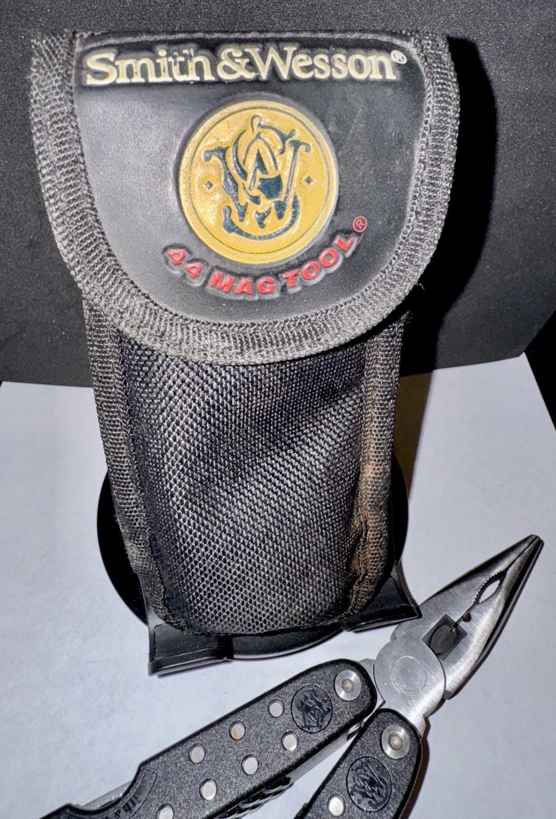 VINTAGE SMITH &WESSON 44 MAG TOOL ~ 11 FUNCTION MULTI-TOOL BLACK ~ 1ST EDITION