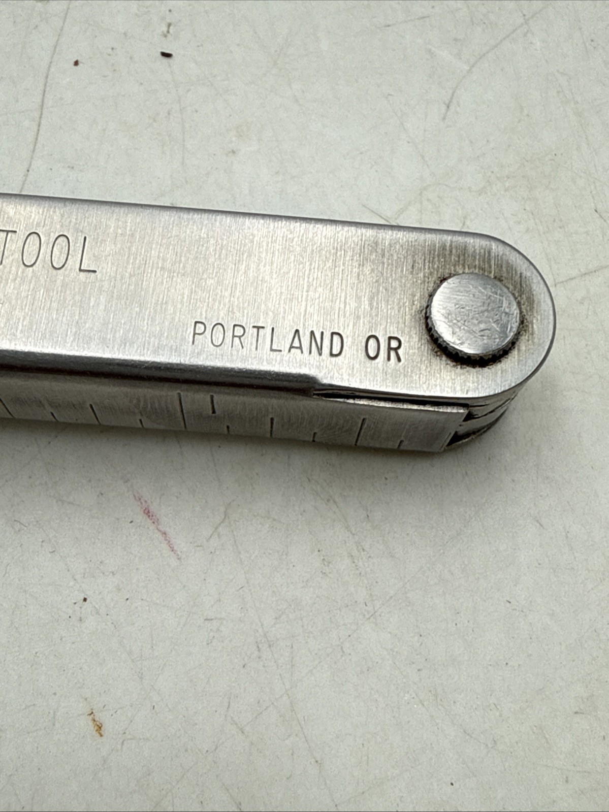 Vtg 1993 Orig. Leatherman PST POCKET SURVIVAL TOOL US Reg. 1325473 W/ Nylon Case