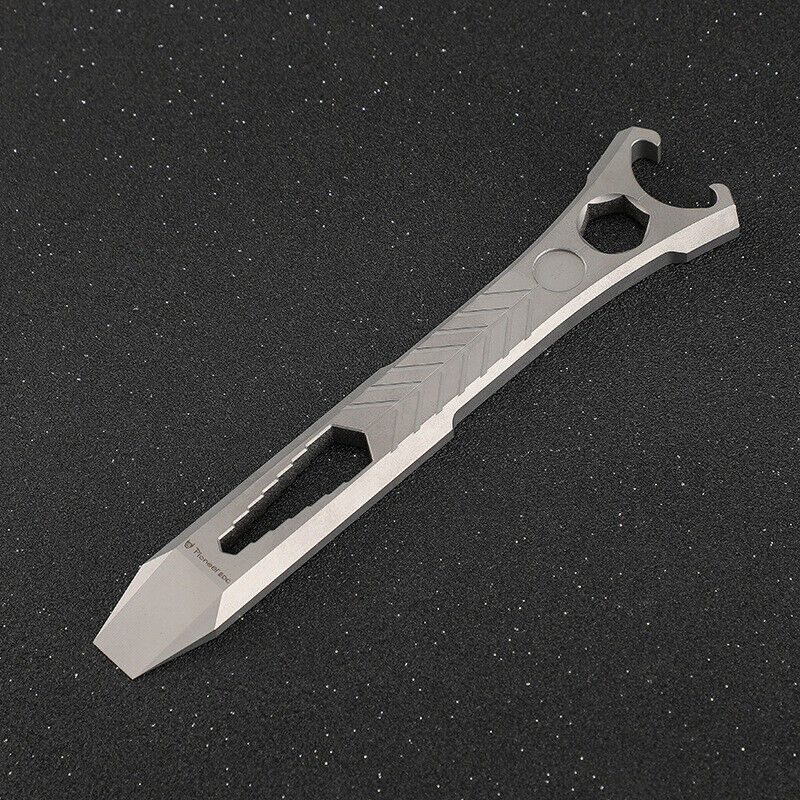 EDC Titanium Alloy Tactical Crowbar Multi Tools Outdoor Survival Pry Bar Wrench