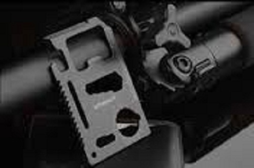 Multi-Purpose 11-in-1 Black Stainless Steel Pocket Survival Tool