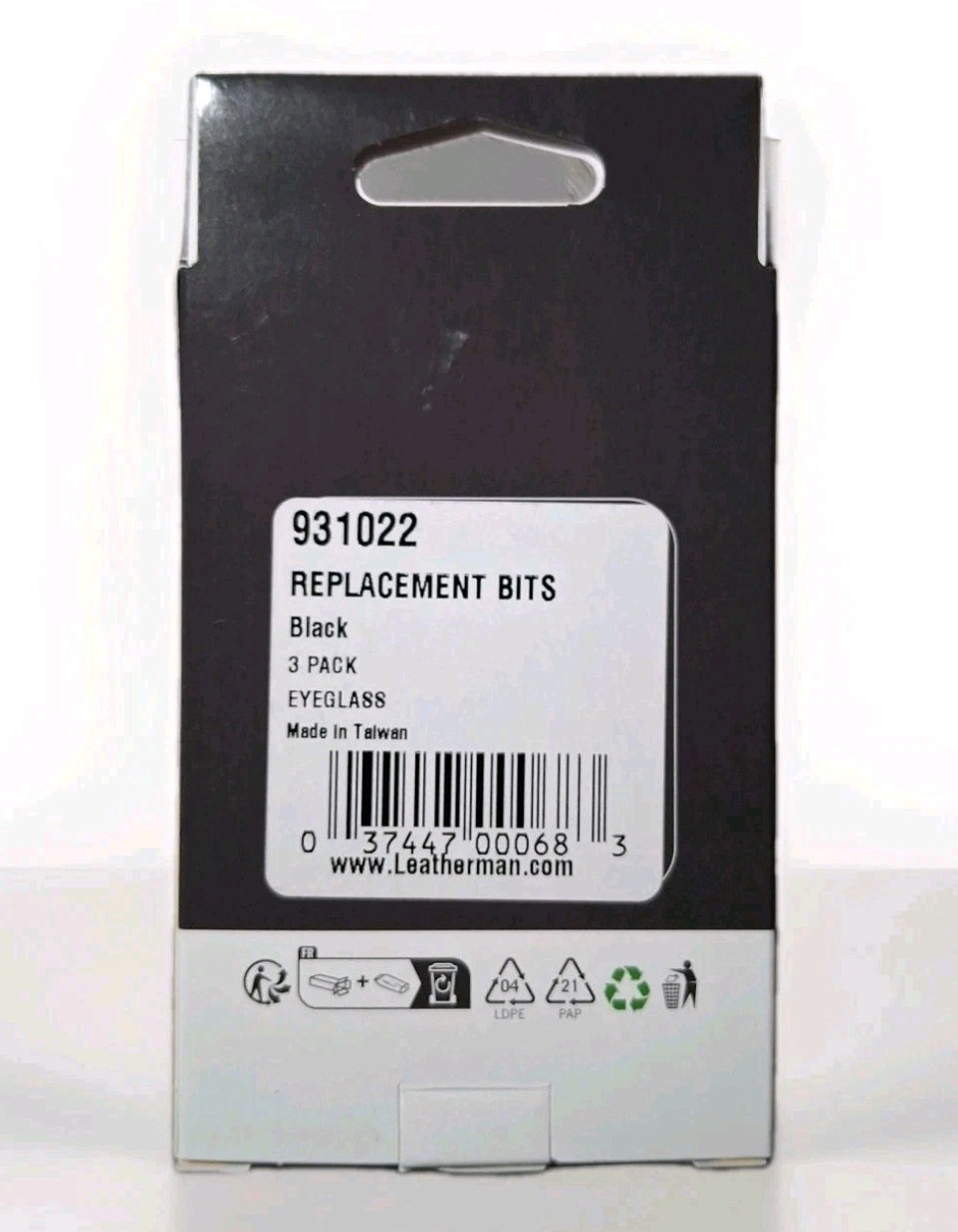 Leatherman® Eyeglass Replacement Bits 3 Pack, Wave+, Charge+, Charge+ TTi 931022