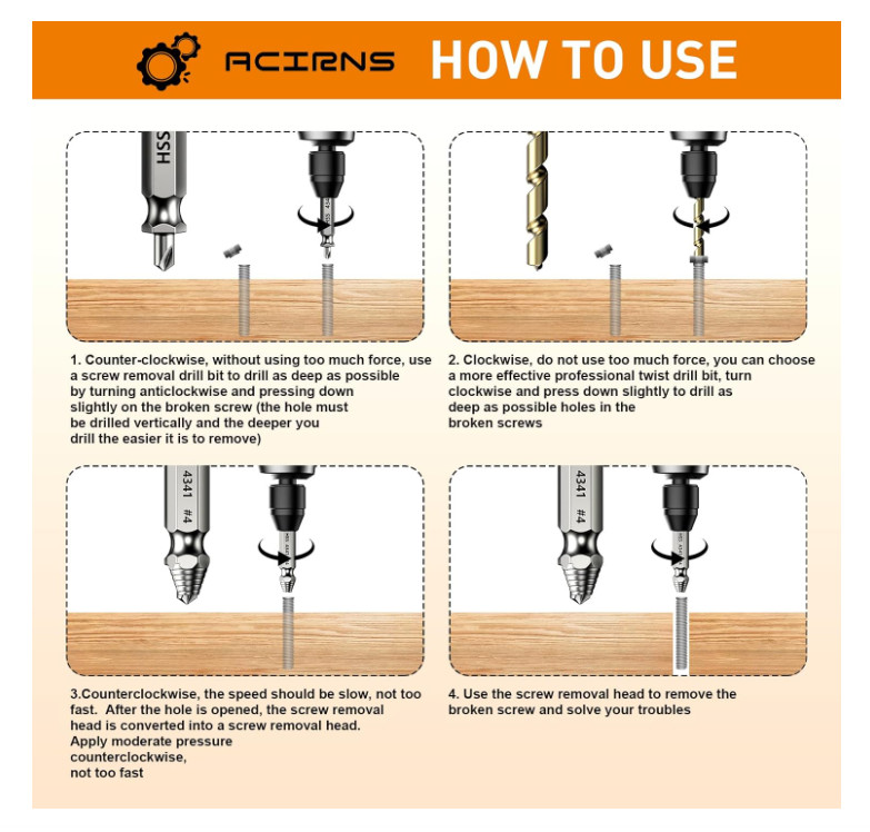 Gifts for Men,9 Pcs Damaged Screw Extractor Set,Stocking Stuffers for Adults Me