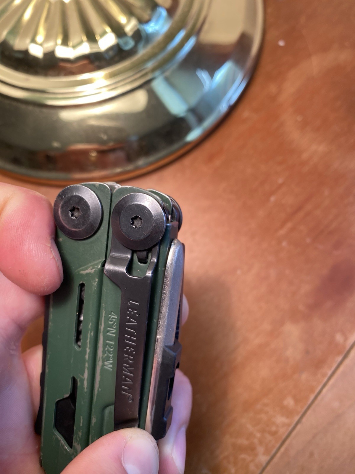 Leatherman Signal Topo Limited Edition Green Multi-Tool – Worn Blade, Works