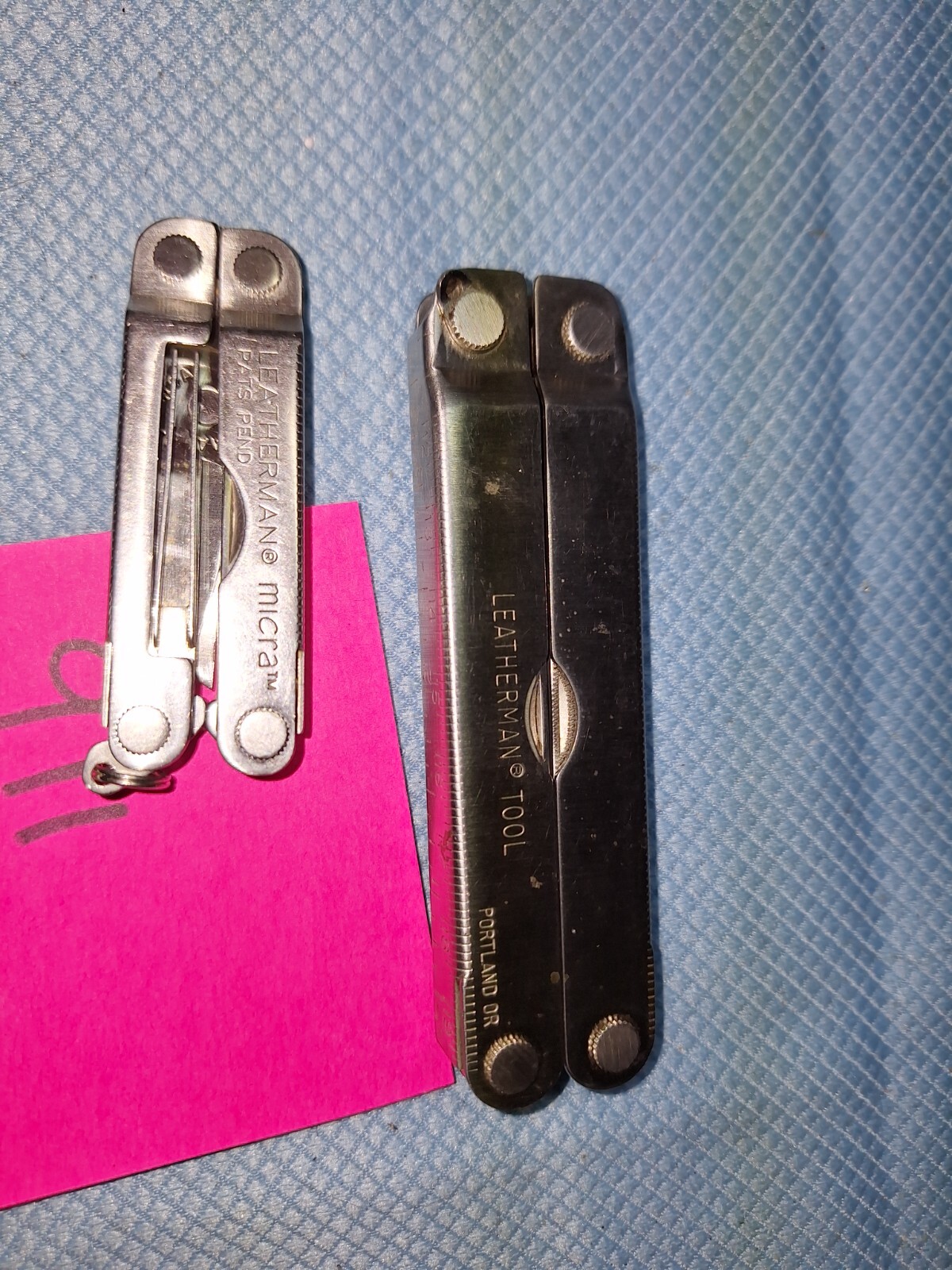 1 LEATHERMAN ORIGINAL PST Multi Tool DATE 0397 bonus micra LOT 911
