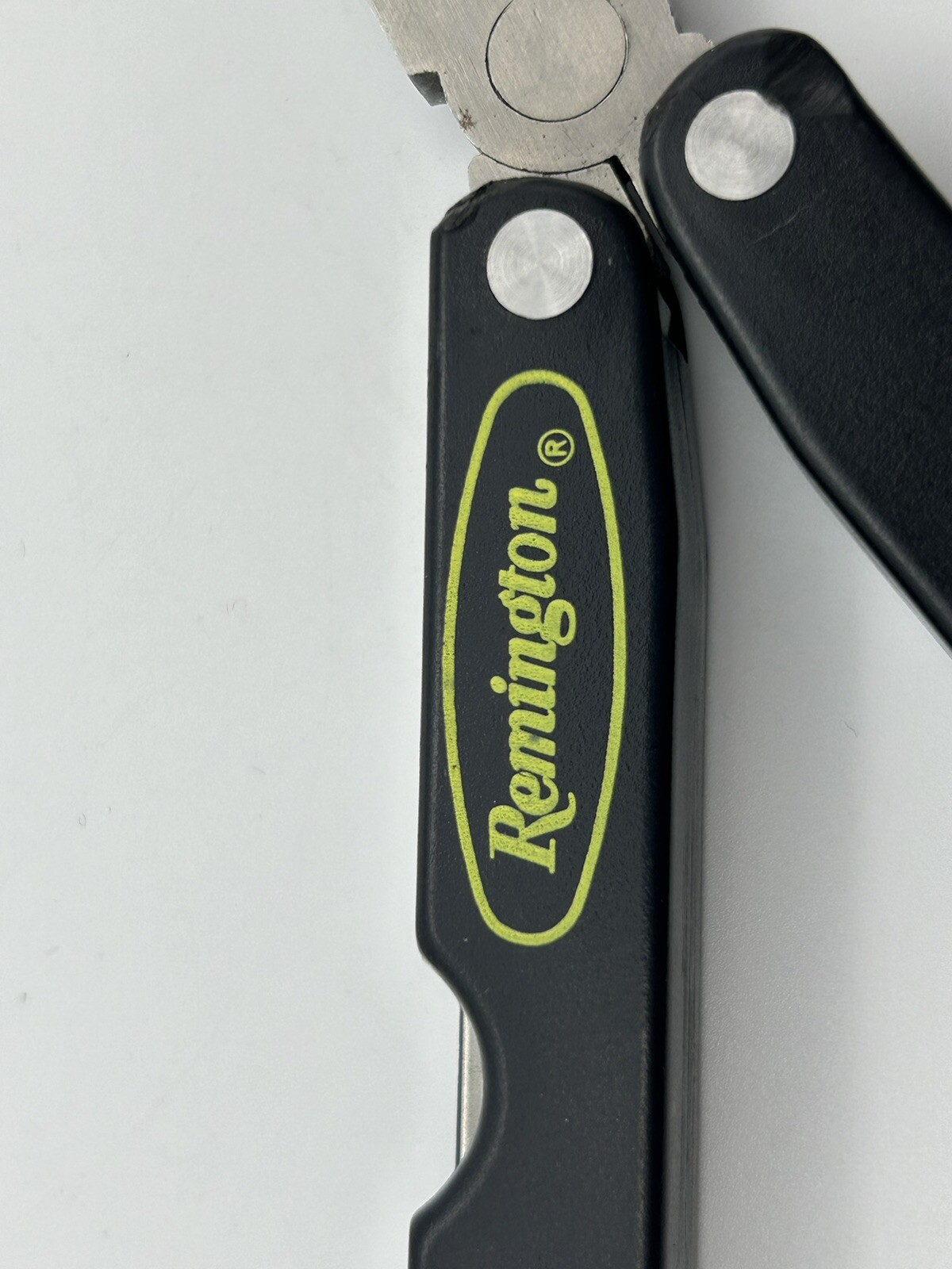 Remington foldable survival multi-tool knife China Stainless Fold To 4” Black