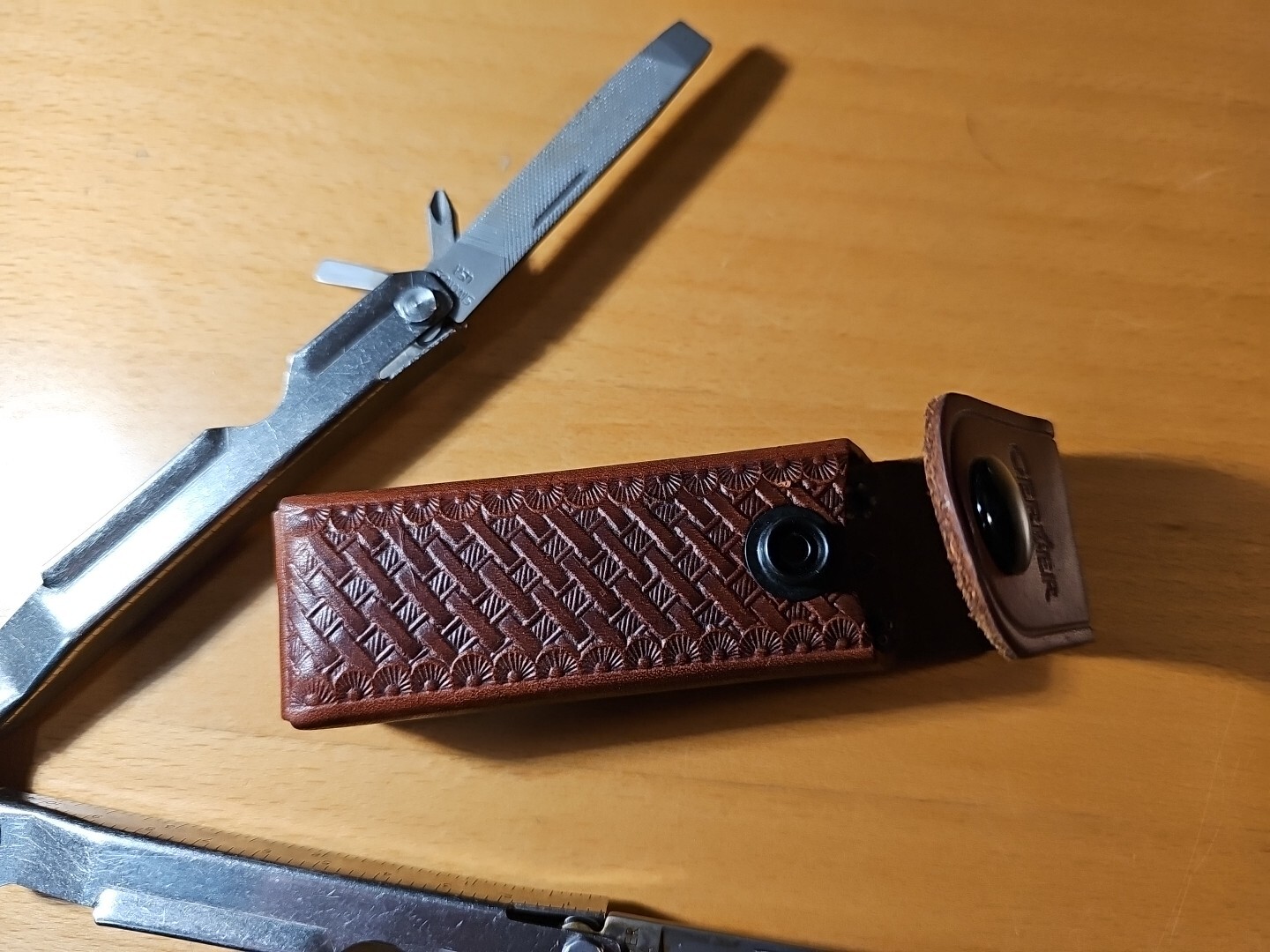 Vintage Gerber MPT Multi Tool First Production & Leather Belt Pouch