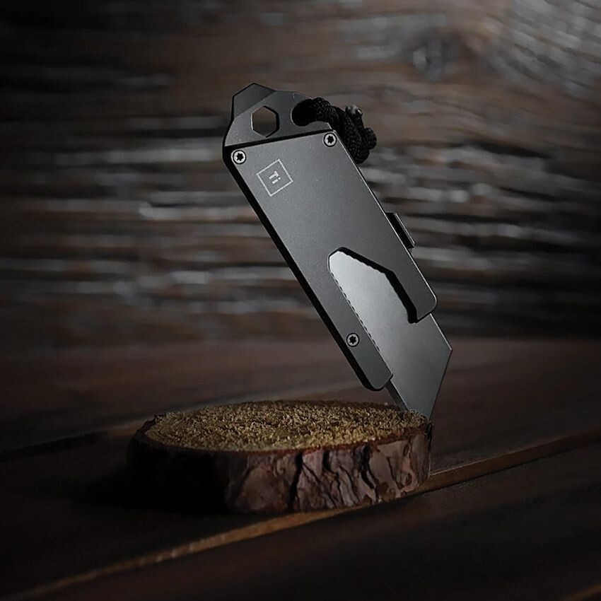 Big Idea Design Black TPT Slide EZ Pocket Tool Pocket Clip Titanium Construction