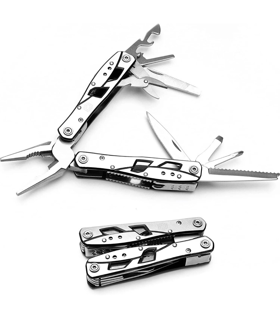 Multitool Plier – 12 In 1 Stainless Steel Pocket Multi Tool With Durable Sheath
