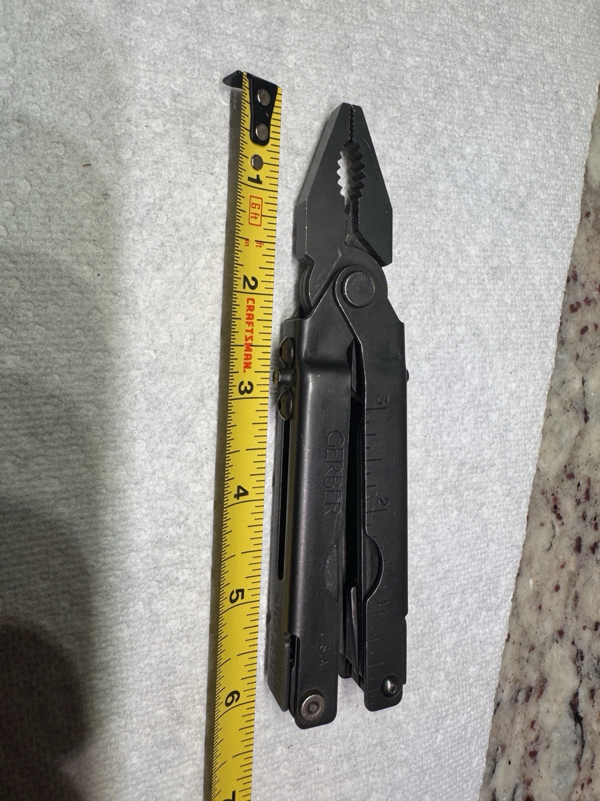 Vintage Gerber MP 3 Multi Tool USA Black w/ Nylon Case