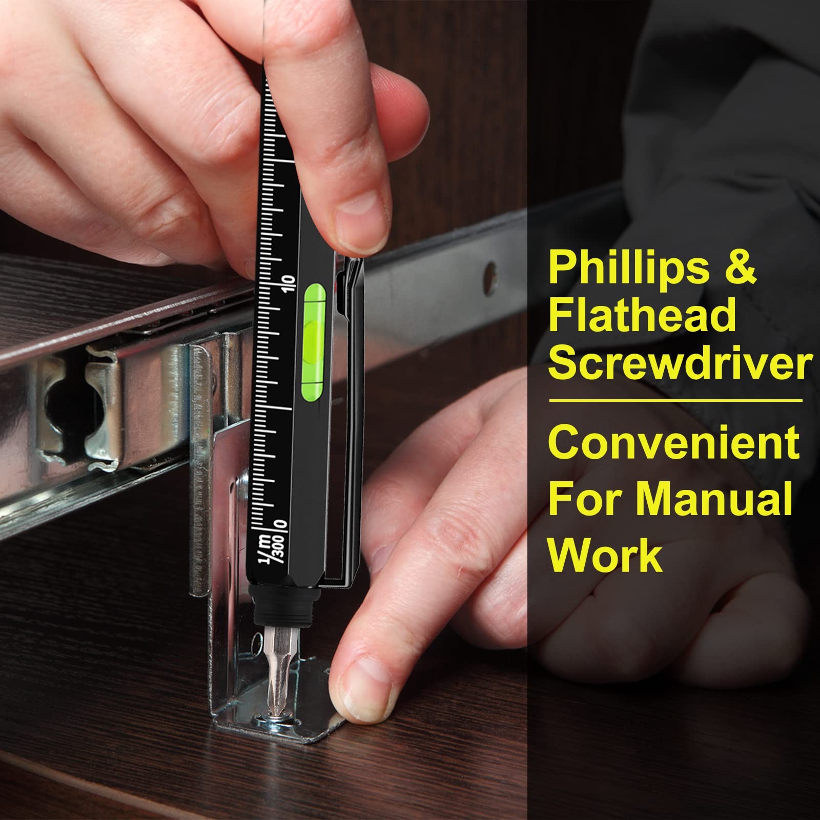 11 in 1 Multitool Pen Set with LED, Stylus, Level, Screwdriver, Flathead, Sto…
