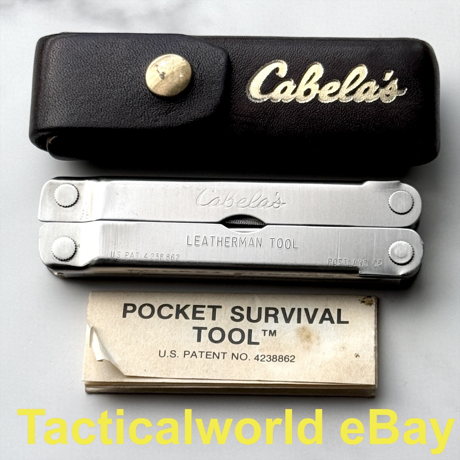 Leatherman Cabelas PST Pocket Survival Tool Leatherman PST Cabela’s MINT cond.