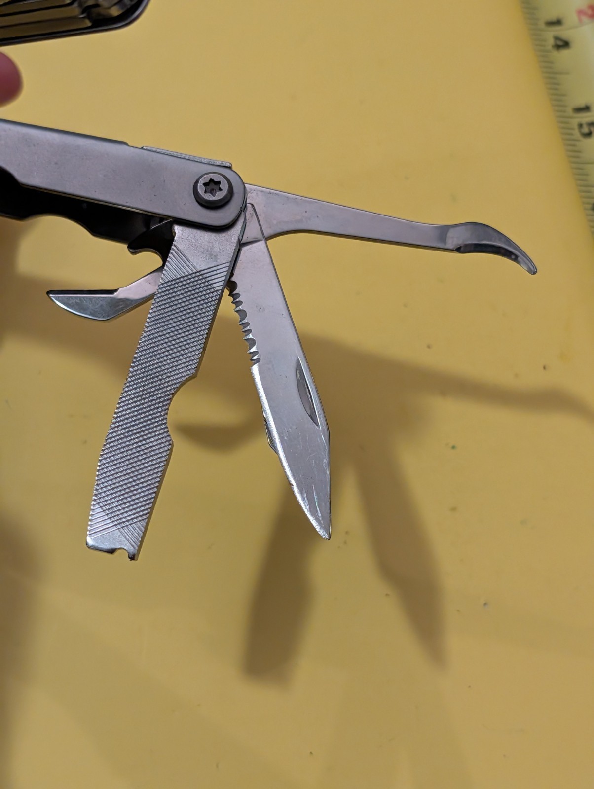 Schrade Tough Multi Tool Pliers Knife ST1 with Nylon Sheath USA Made