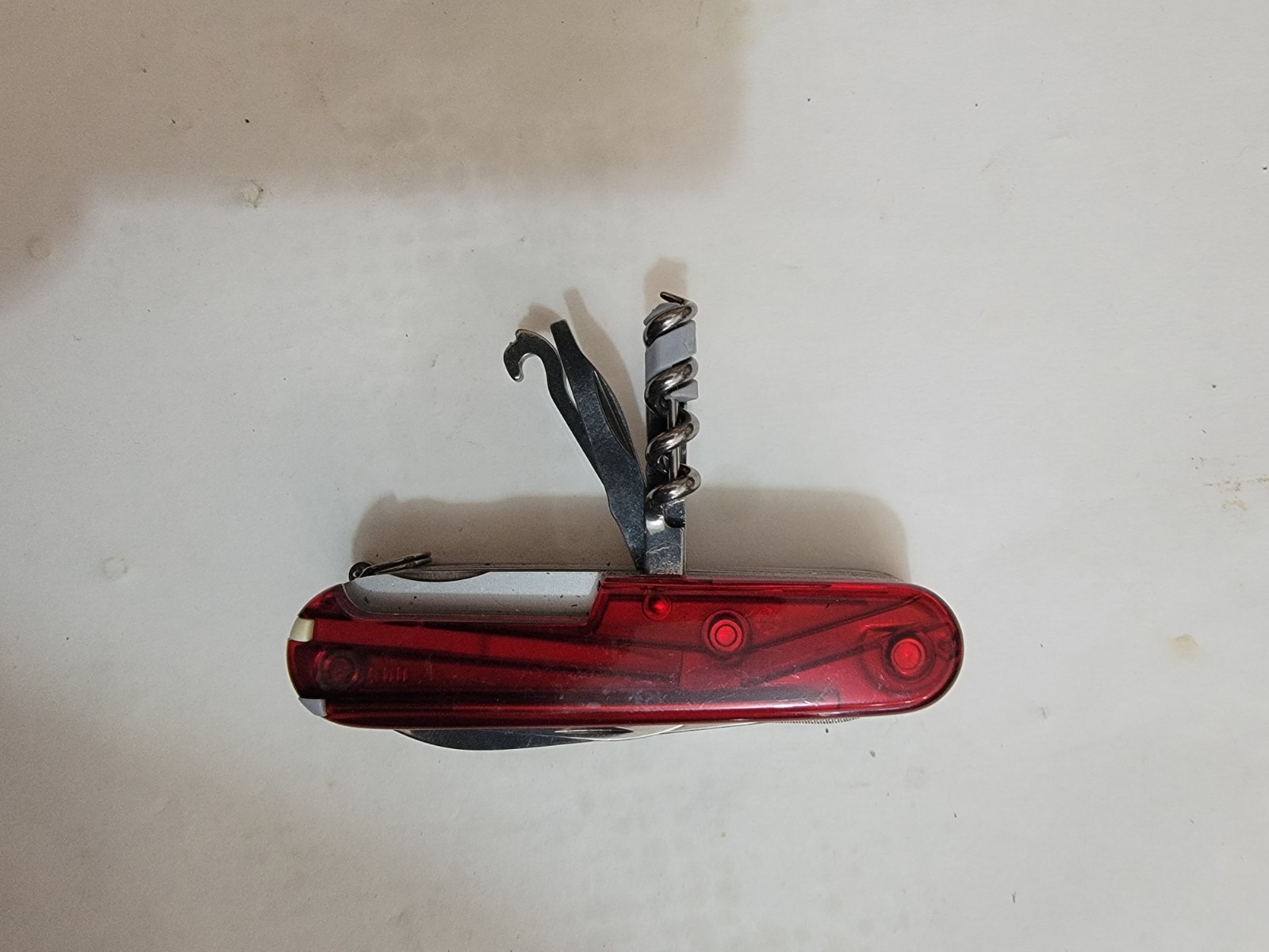 Victorinox Swiss Champ Red Swiss Army Knife 15+ Tools Scissors Corkscrew