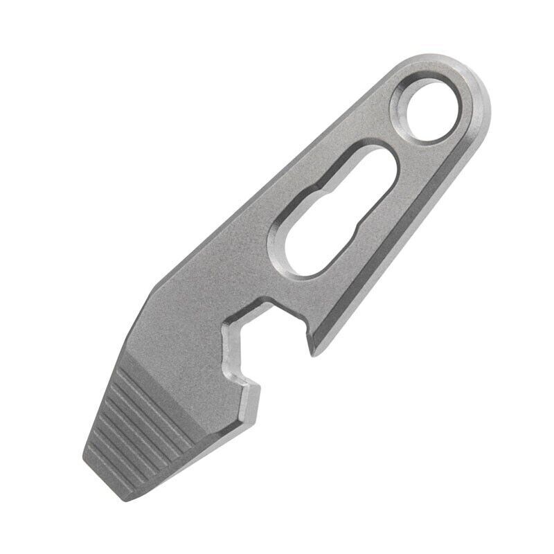EDC Mini Titanium Alloy Keychain Multi Tool Pocket Pry Bar Crowbar Opener Cutter