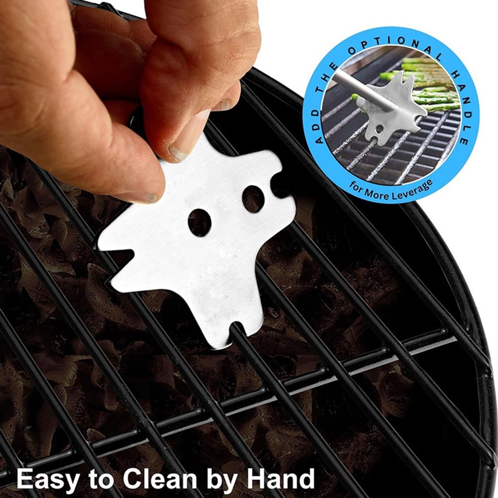 Camping Stainless Steel Grill Scraper Grill Scraper Tool Corrosion-resistant
