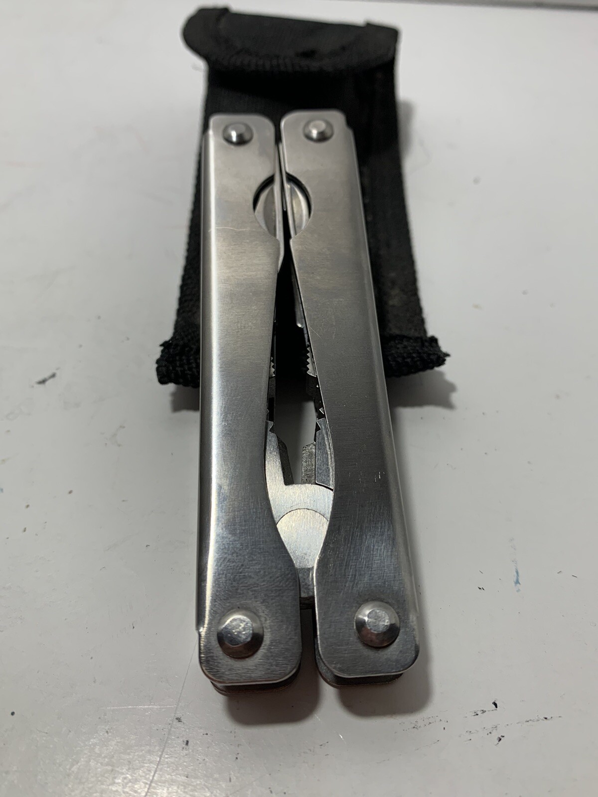 Lot of 3 Multitools Unbranded MultiPlier Plier Pocket Folding Knife 2 w/sheaths