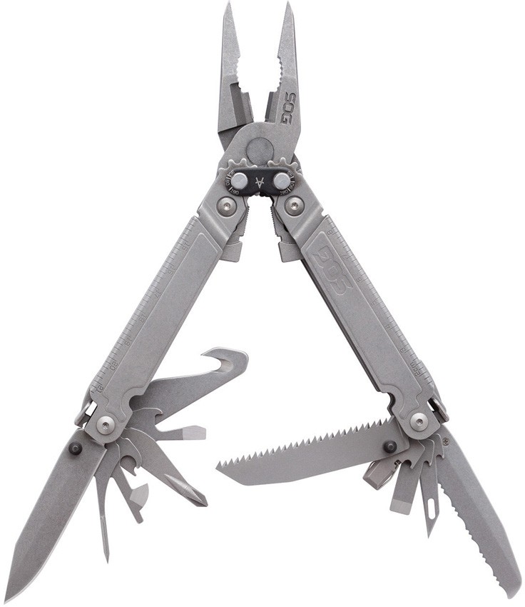 SOG Poweraccess Assist Sw PA3001-CP Black Nylon Folding Knife