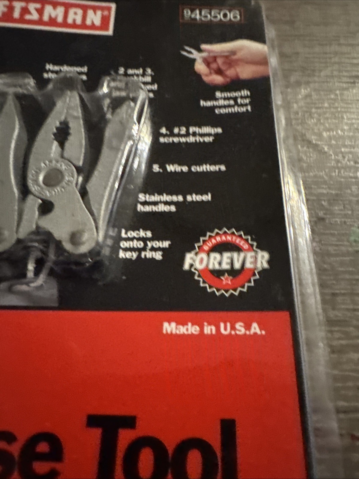Sears Craftsman USA Nos SEBERTOOL USA Mini Multi Purpose Tool 45506 SEALED 5n1