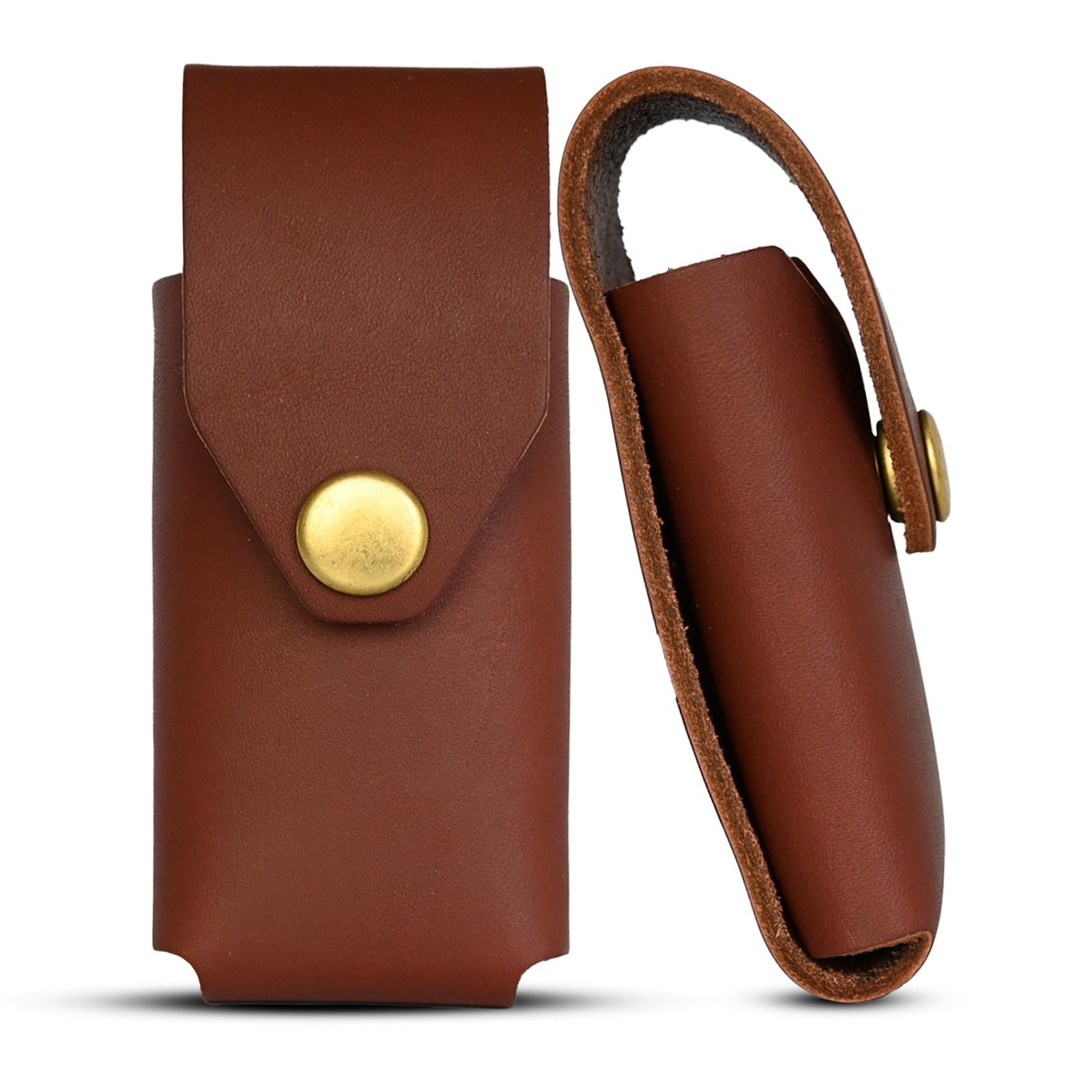 Leather Sheath for Leatherman OHT, Made in USA by American Bench Craft (Brown)