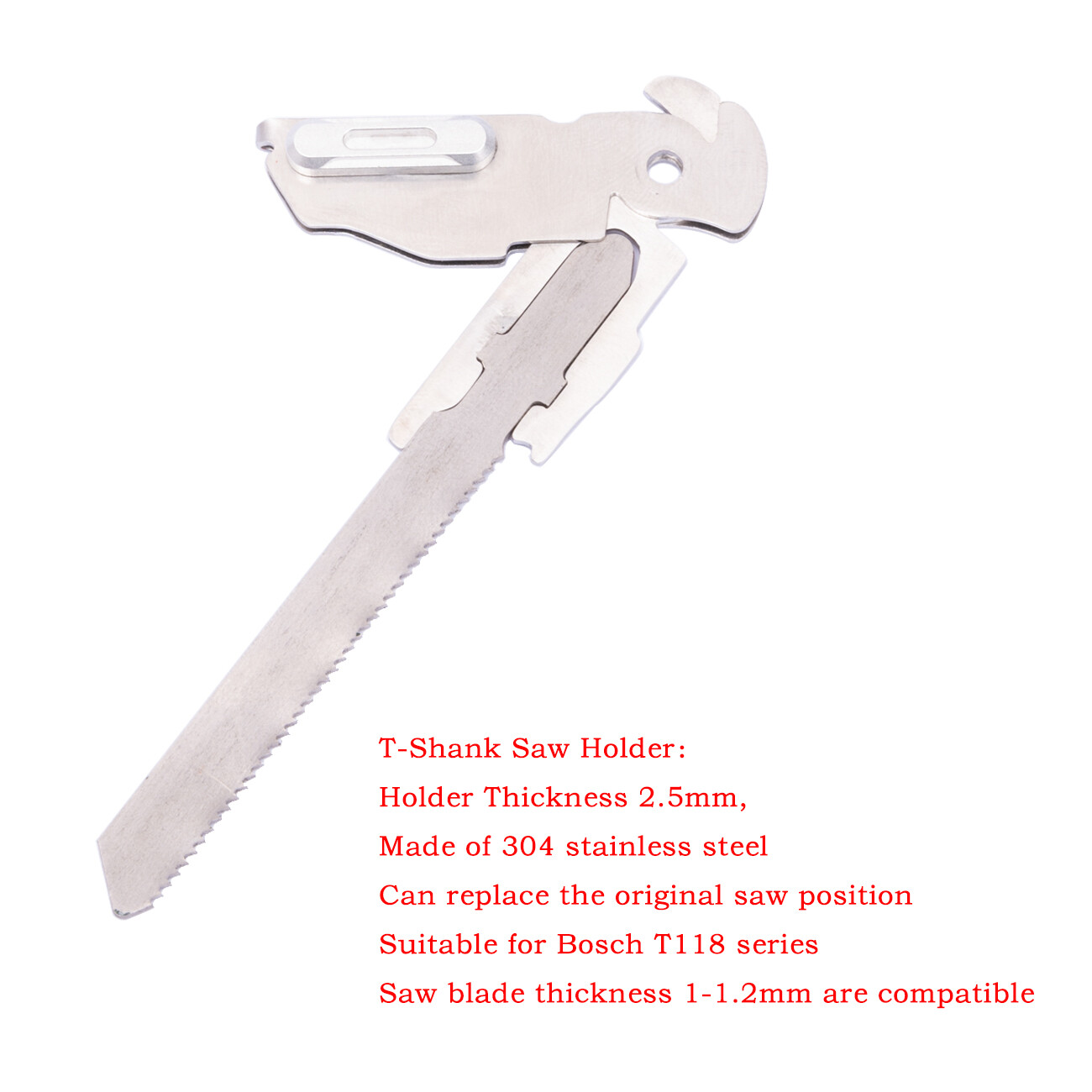 Scalpel Blade Bit Holders Saw T-Shank for the Leatherman Free P2 P4 ARC Series