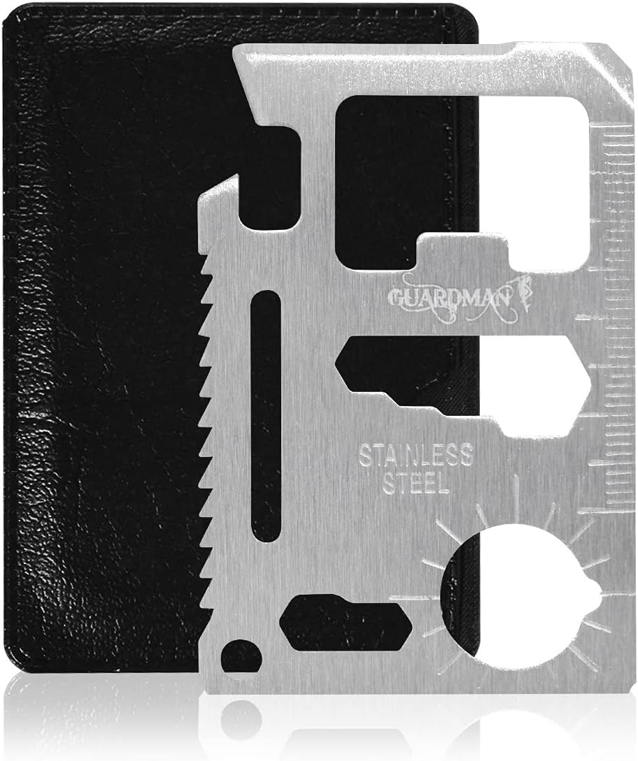 All-in-One Survival Credit Card Multitool: Essential Tools in Your Wallet