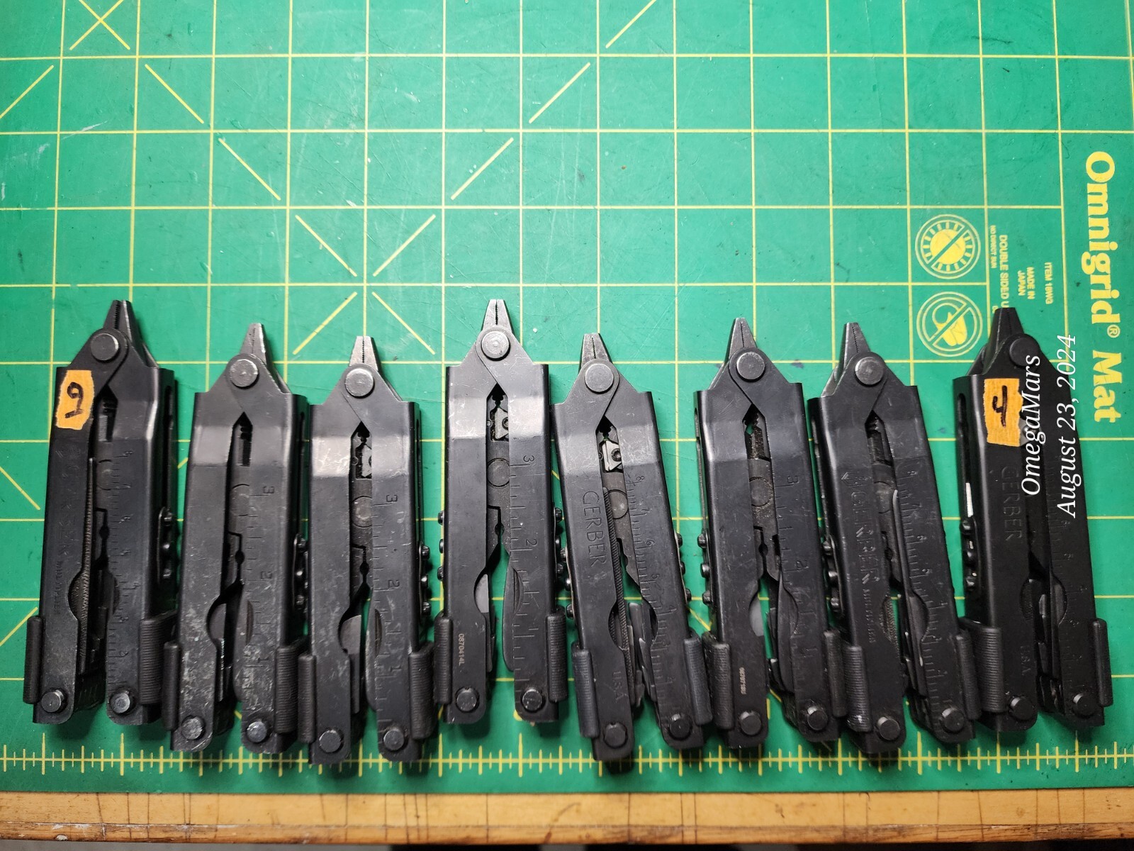 Gerber black MP 600 x1(ONE) per. Multi-Plier 600 Excellent, W/ Sheath, READ